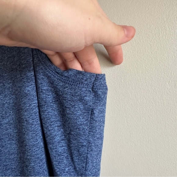 The North Face Blue Heathered Racerback Tank Top M - Picture 7 of 9